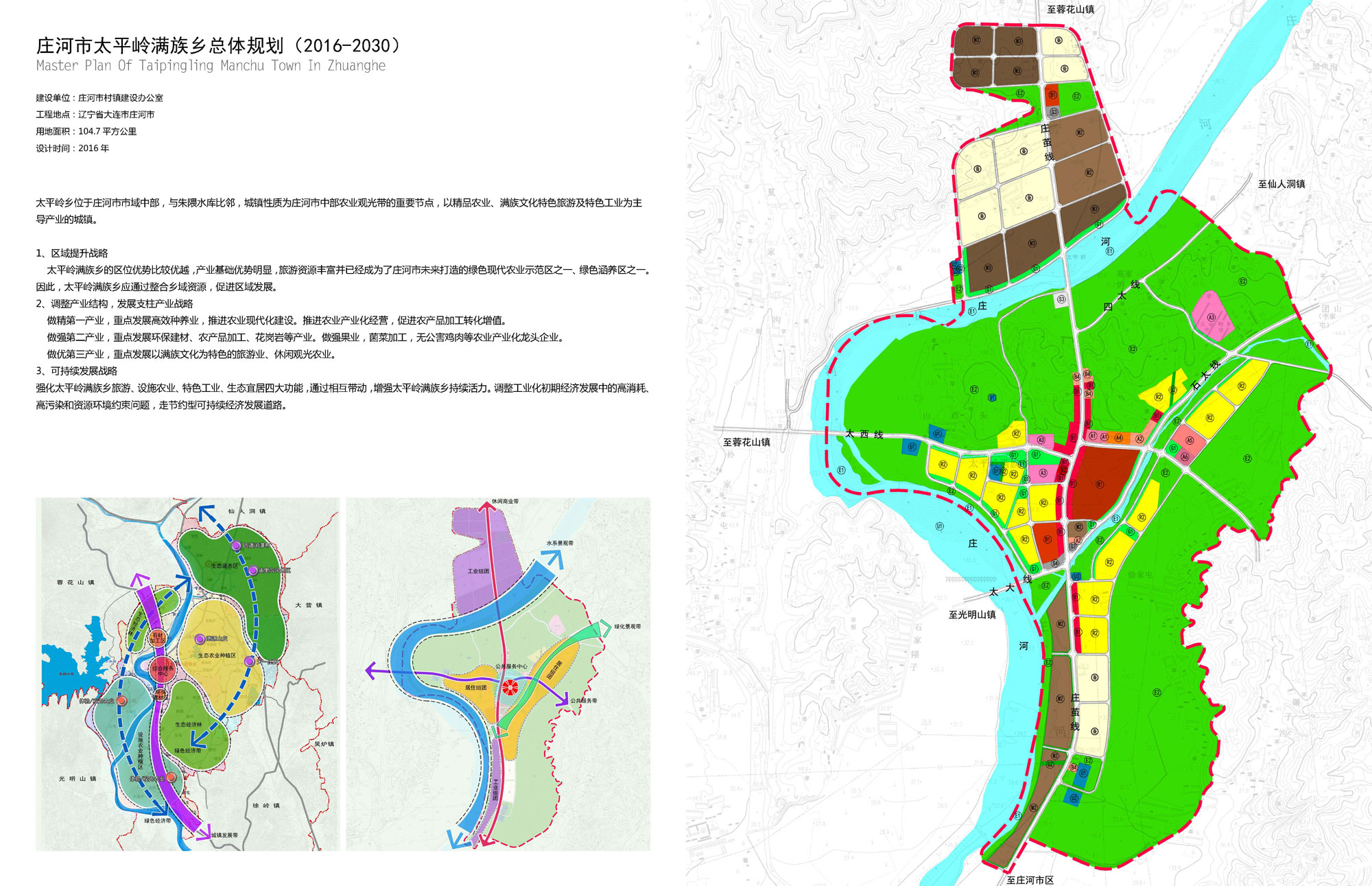 庄河市太平岭满族乡总体规划（2016-2030）